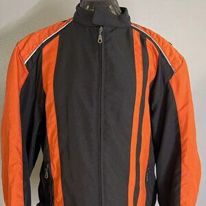 USA BD Biker Design Motorcycle Jacket Men's Medium